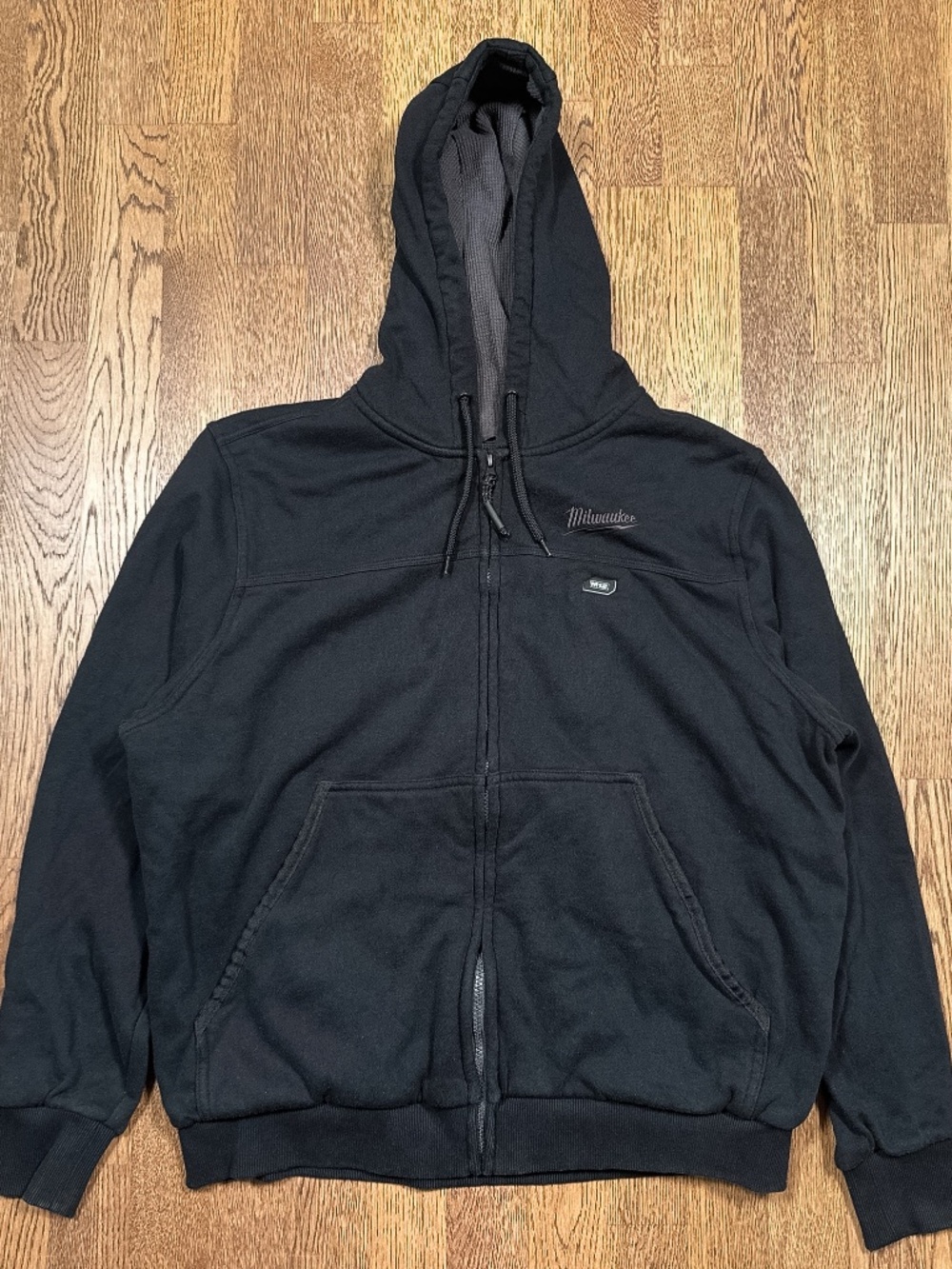 Milwaukee Tool M12 Thermal Full Zip Heated Hoodie Mens Large TESTED, NO BATTERY